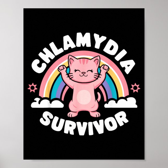 Poster Chlamydia Survivor  (Devant)