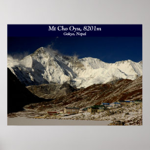 Poster Cho Oyu et Gokyo