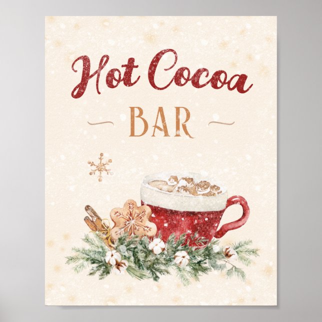 Poster Chocolat Chocolat Bar Chocolat Table Accueil Wall  (Devant)
