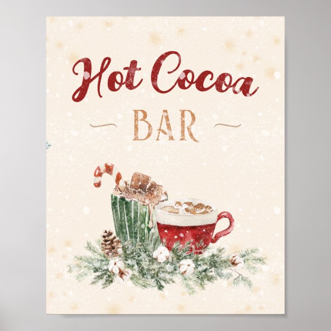 Poster Chocolat Chocolat Bar Chocolat Table Accueil Wall  (Devant)