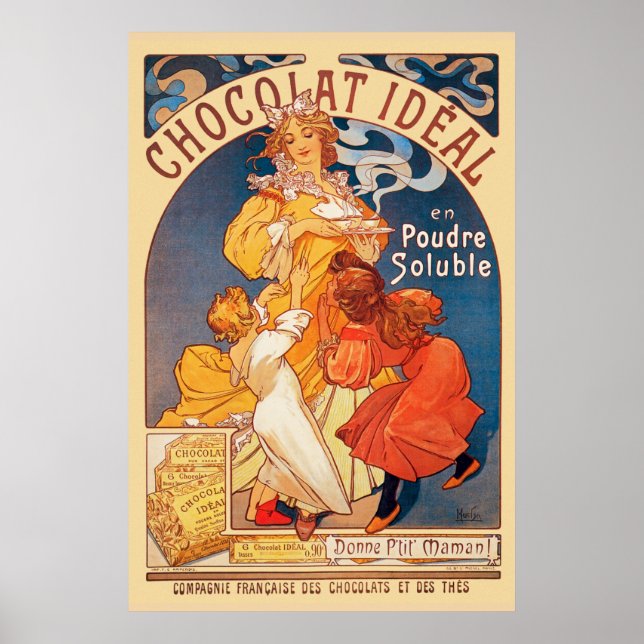 Poster Chocolat idéal (Devant)