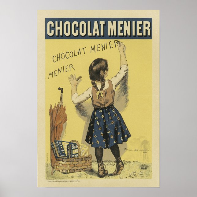Poster Chocolat Menier (Devant)