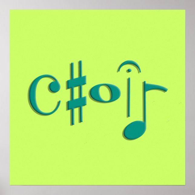 Poster choeur (Devant)