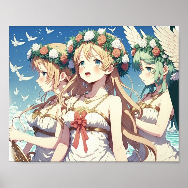 Poster Choeur d'anime (Devant)