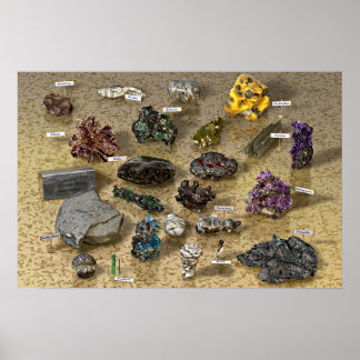 Poster Choice Of Minerals