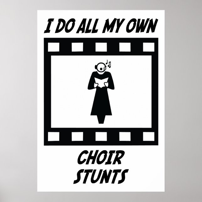 Poster Choir Stunts (Devant)