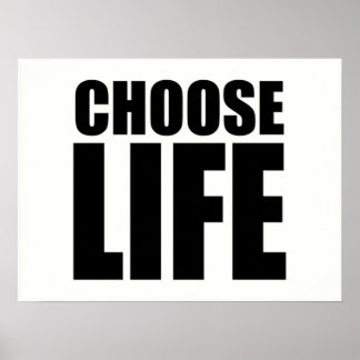 Poster Choisir la vie