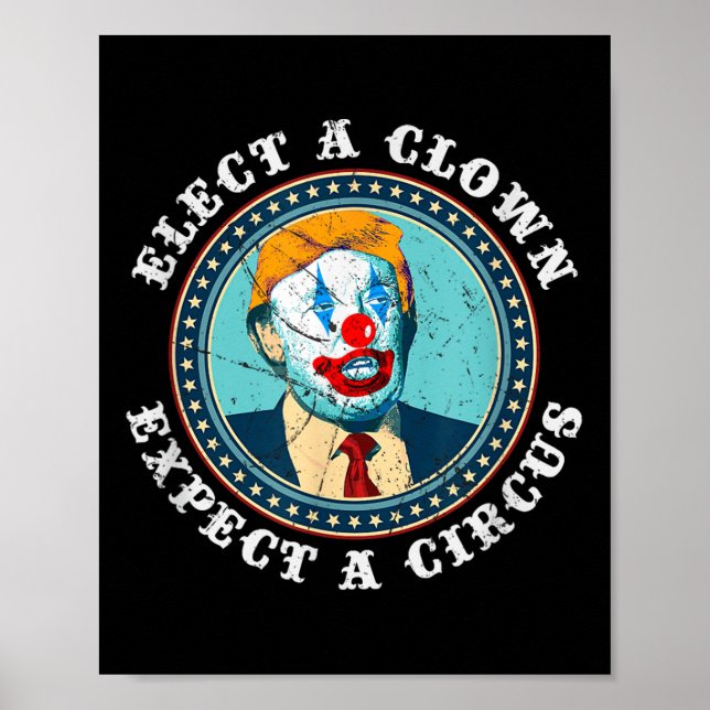 Poster Choisir Un Clown Attend Un Cirque T Shirt Anti-Tru (Devant)