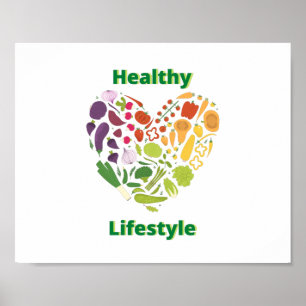 Poster choix de mode de vie sain exercice T-shirt Tank To