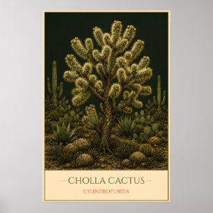Poster Cholla Cactus
