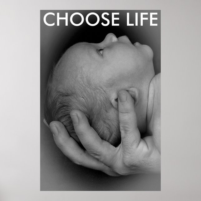 POSTER CHOOSE LIFE (Devant)