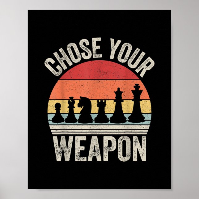 Poster Choose Your Weapon (Devant)
