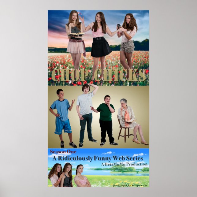 Poster Chop Chicks (Devant)