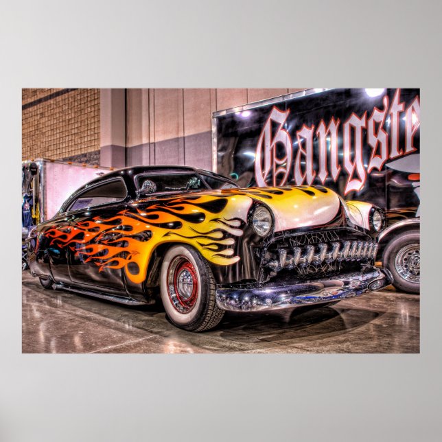 Poster Choppe Gangster Led Sled en HDR. (Devant)