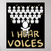 Chorale Enseignant J'Entends Voices Funny Choriste