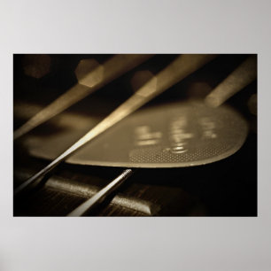 Poster Chord et bâton