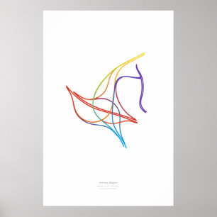 Poster Chorégraphie d'échange : Anvers, Belgique