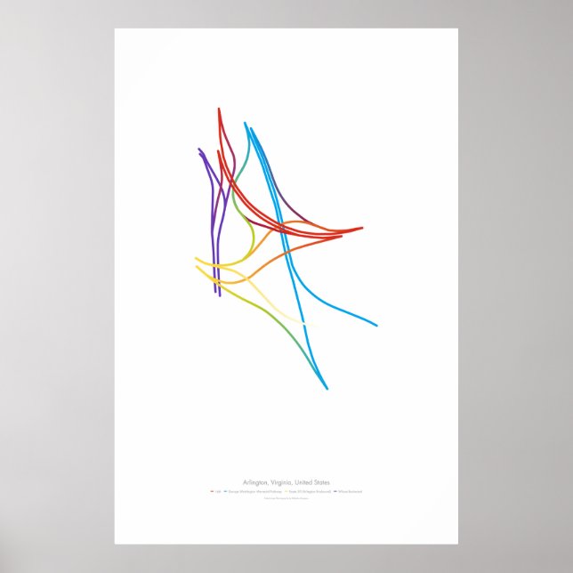 Poster Chorégraphie d'échange : Arlington, VA, US (Devant)