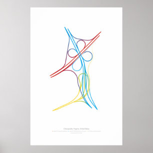 Poster Chorégraphie d'échange : Chesapeake, VA, USA 2