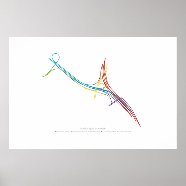 Poster Chorégraphie d'échange : Norfolk, VA, US 3 (Devant)