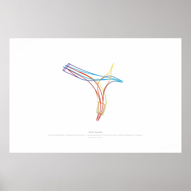 Poster Chorégraphie d'échange : Perth, Australie 1 v2 (Devant)