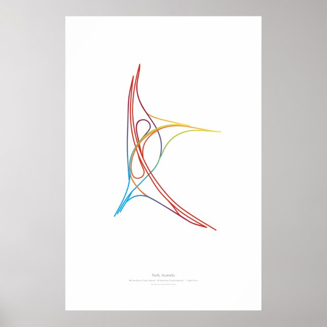 Poster Chorégraphie d'échange : Perth, Australie 3 (Devant)
