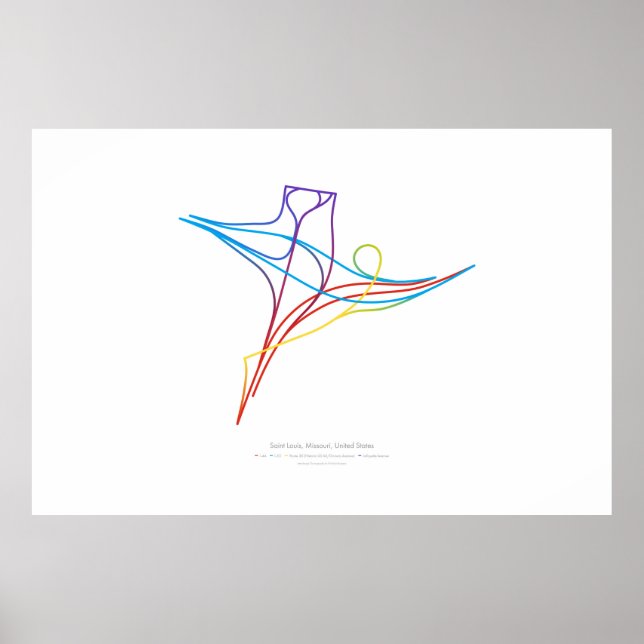 Poster Chorégraphie d'échange : Saint Louis, MO, États-Un (Devant)