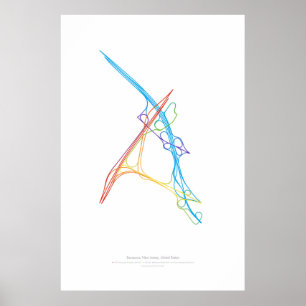 Poster Chorégraphie d'échange : Secaucus, NJ, USA