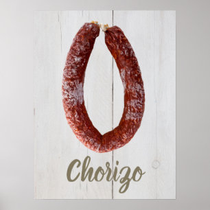 Poster Chorizo Saucisson