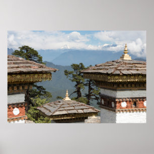 Poster Chortens de Wangyal
