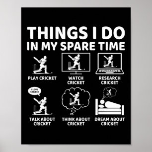 Poster Choses que je fais pendant mon temps libre Amateur