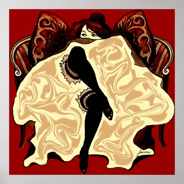 Poster Chou Chou Reddy Print (Devant)