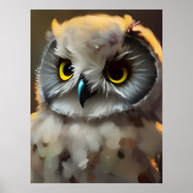 Poster Chouette (Devant)
