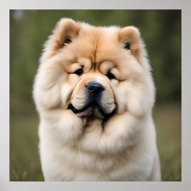 Poster Chow Chow (Devant)