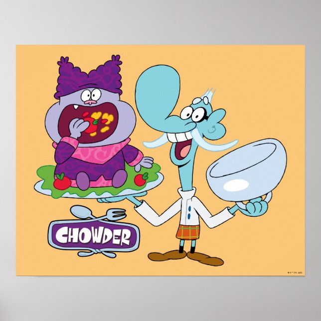 Poster Chowder et Mung Daal (Devant)