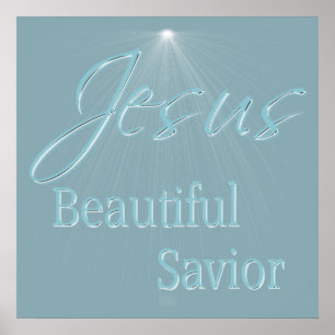 Poster chrétien en disant