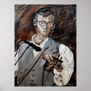 Poster Chris Bayer, joueur de violon