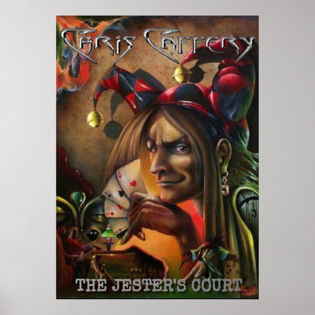 Poster Chris Caffery - L'affiche de la cour de Jester 20" (Devant)