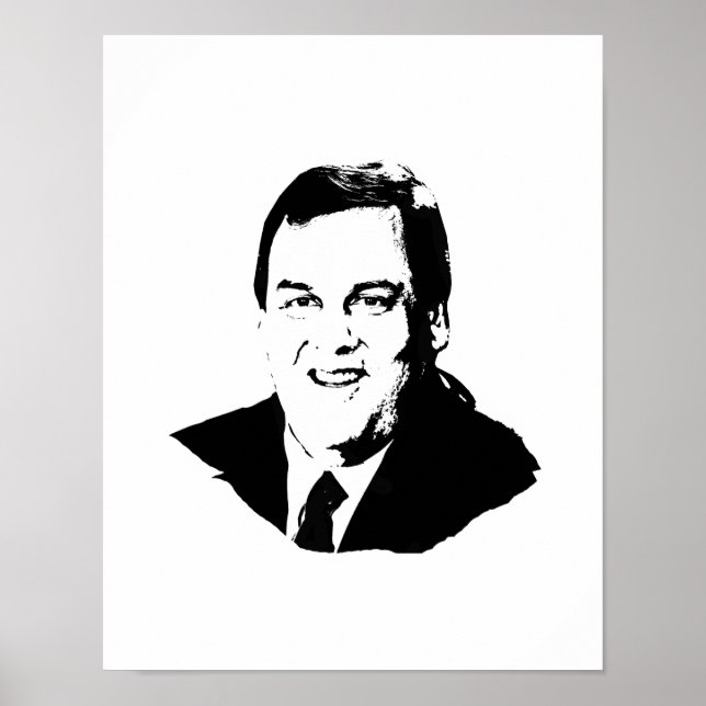 POSTER CHRIS CHRISTIE (Devant)