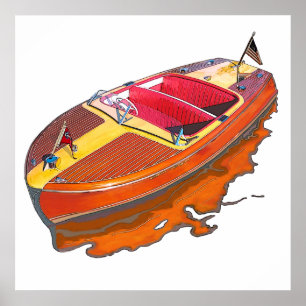 Poster Chris Craft Riviera