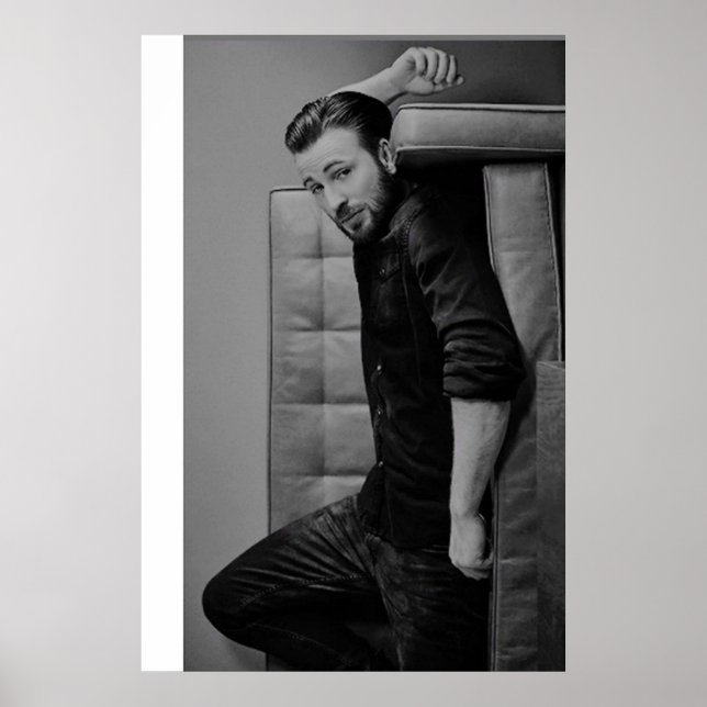Poster Chris Evans (Devant)