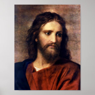 Poster Christ à 33 par Heinrich Hofmann