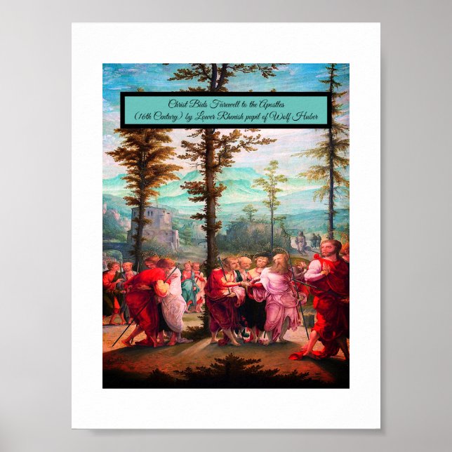 Poster Christ Bids Adieu (Devant)