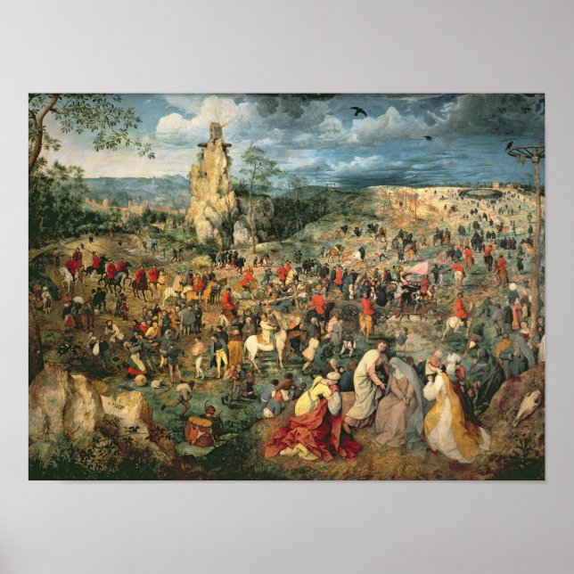 Poster Christ carrying the Cross, 1564 (Devant)