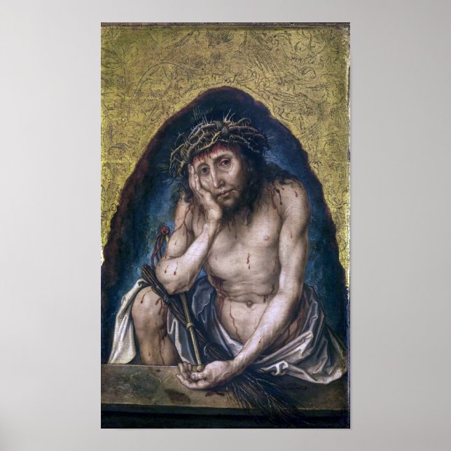 Poster Christ comme l'homme de la douleur | Albrecht Dü  (Devant)