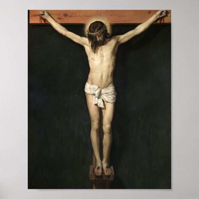 Poster Christ Crucifié Par Diego Velazquez (Devant)