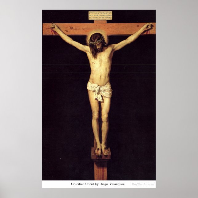 Poster Christ crucifié par Diego Velazquez (Devant)