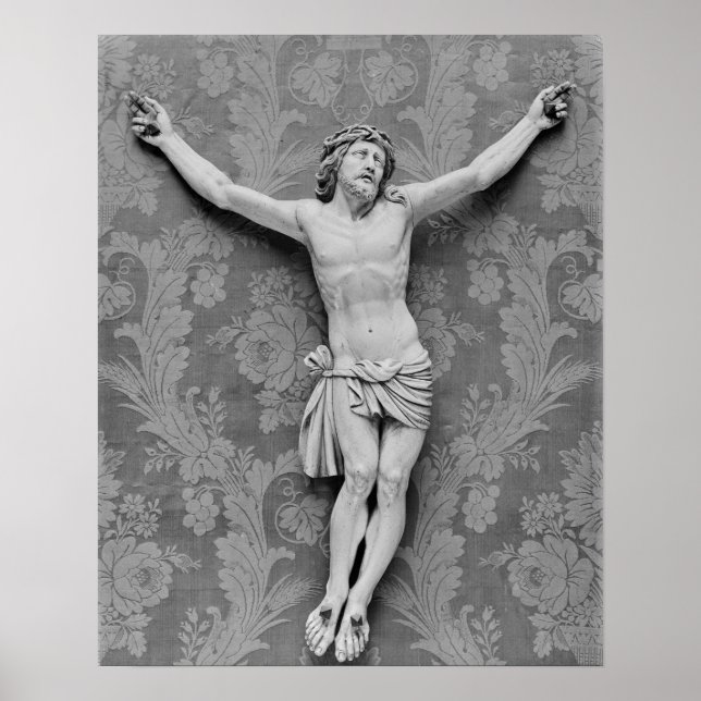 Poster Christ Crucifié, par Michel-Ange Buonarroti (Devant)