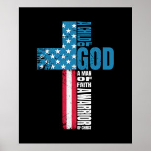 Poster Christ de Faith Cross