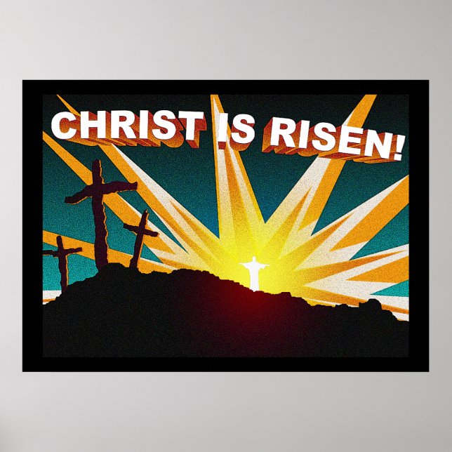 Poster Christ est ressuscité ! (Devant)